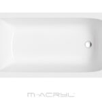 M-Acryl Mira egyenes akril kád 170x70