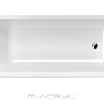 M-Acryl Eco egyenes akril kád 170X75