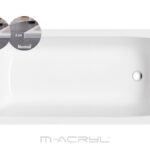 M-Acryl Mira Slim egyenes akril kád 170x70